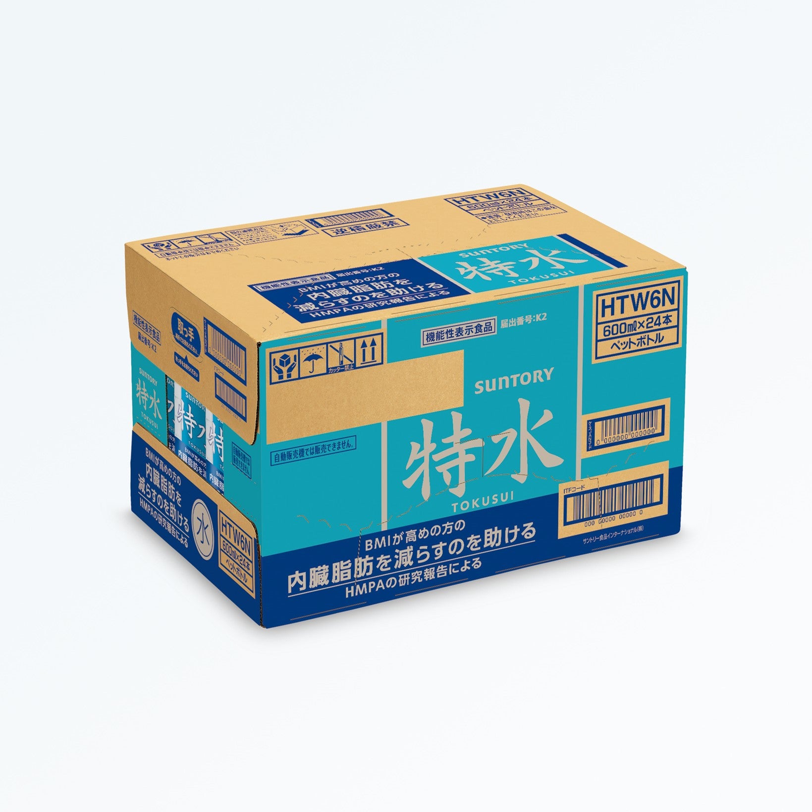 機能性表示食品 特水 600ml×24本