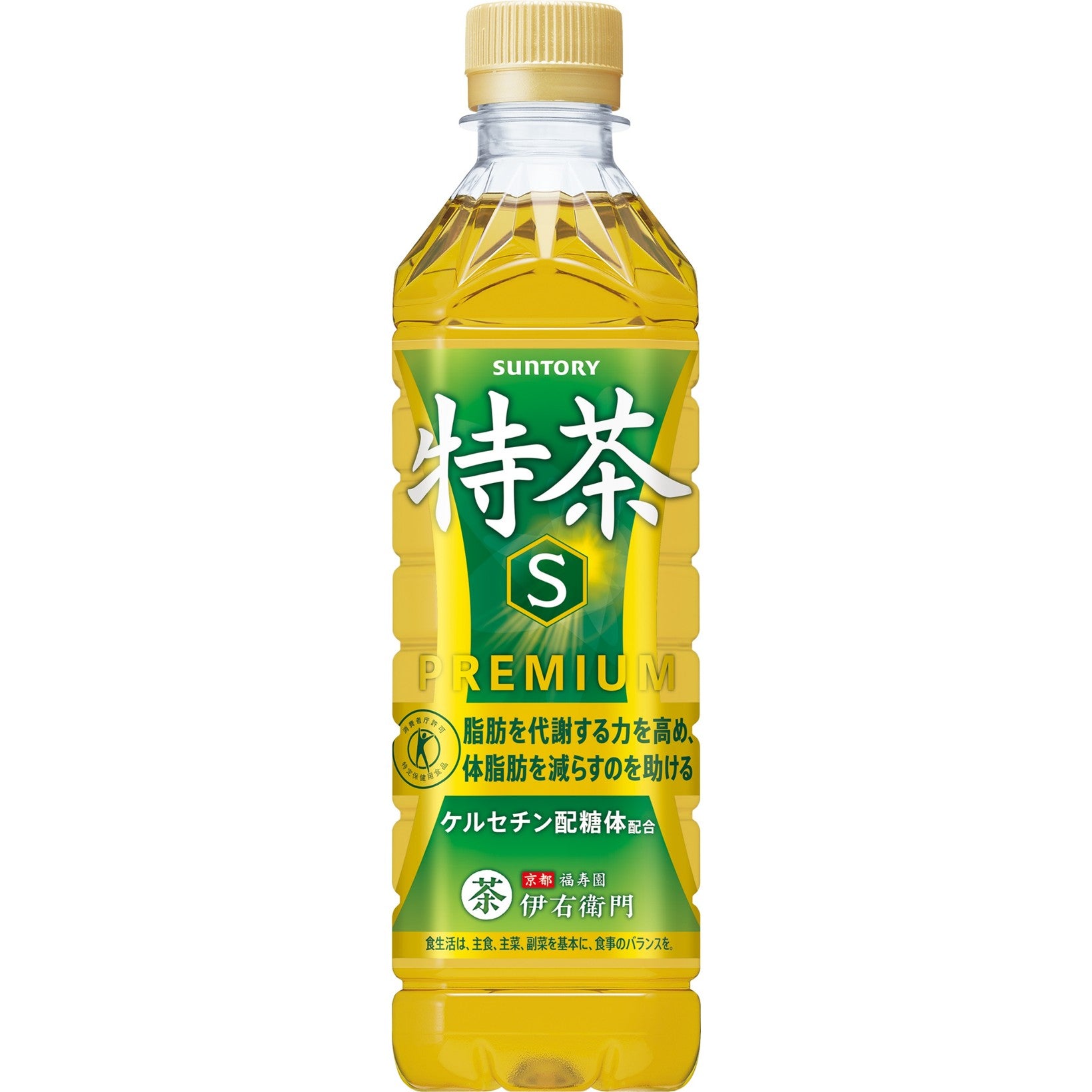 サントリー 伊右衛門 特茶 S PREMIUM 500ml×24本x3箱 M２５ 特定保健用食品 緑茶 伊右衛門 特茶 500ml×24本