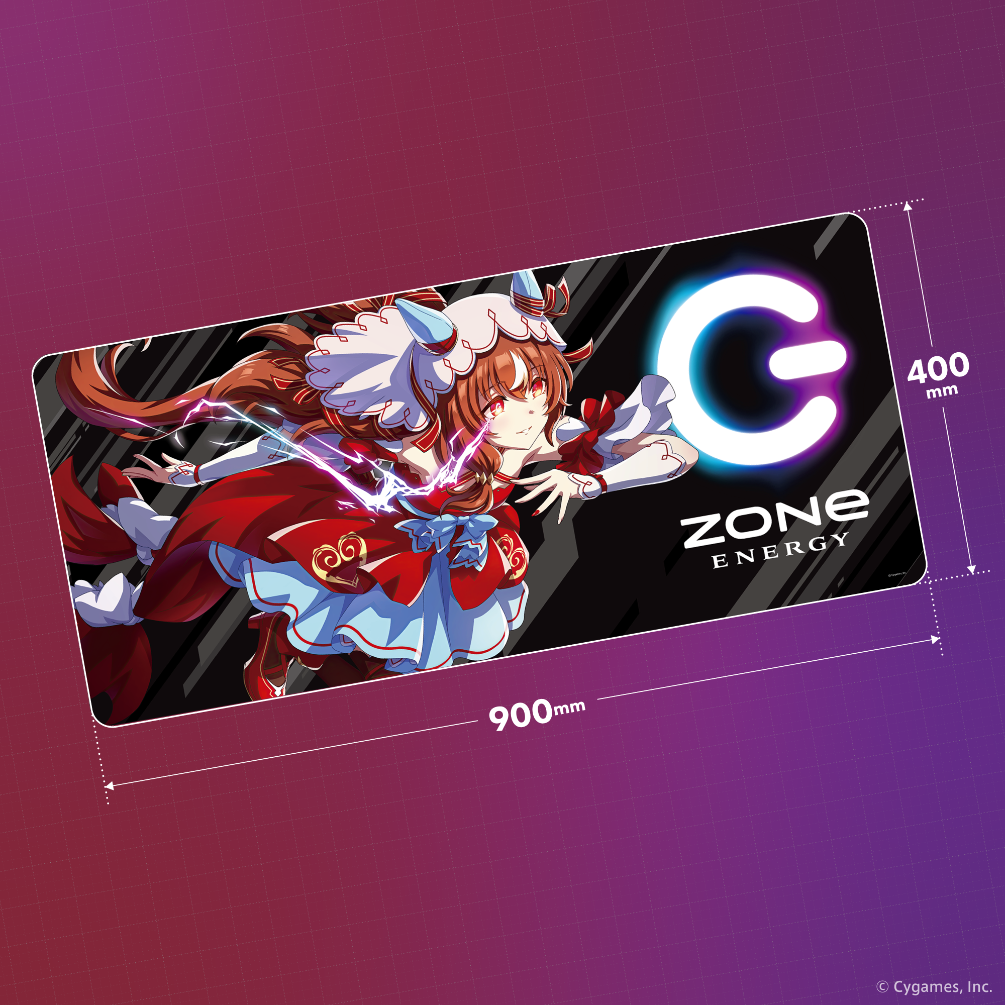 描きおろし!ウマ娘超特大デスクマット&ZONeエナジーセット : スティルインラブ Type-A