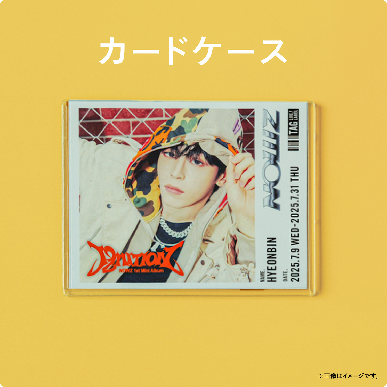 TAG専用カードケース | TAG LIVE LABEL グッズ ※ラベル缶同時発送