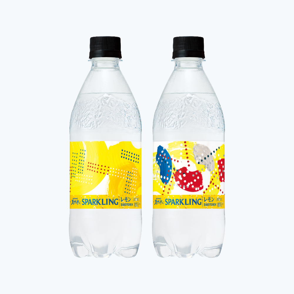 【HERALBONY×サントリー天然水】天然水 SPARKLINGレモン 500ml×24本 ※送料当社負担