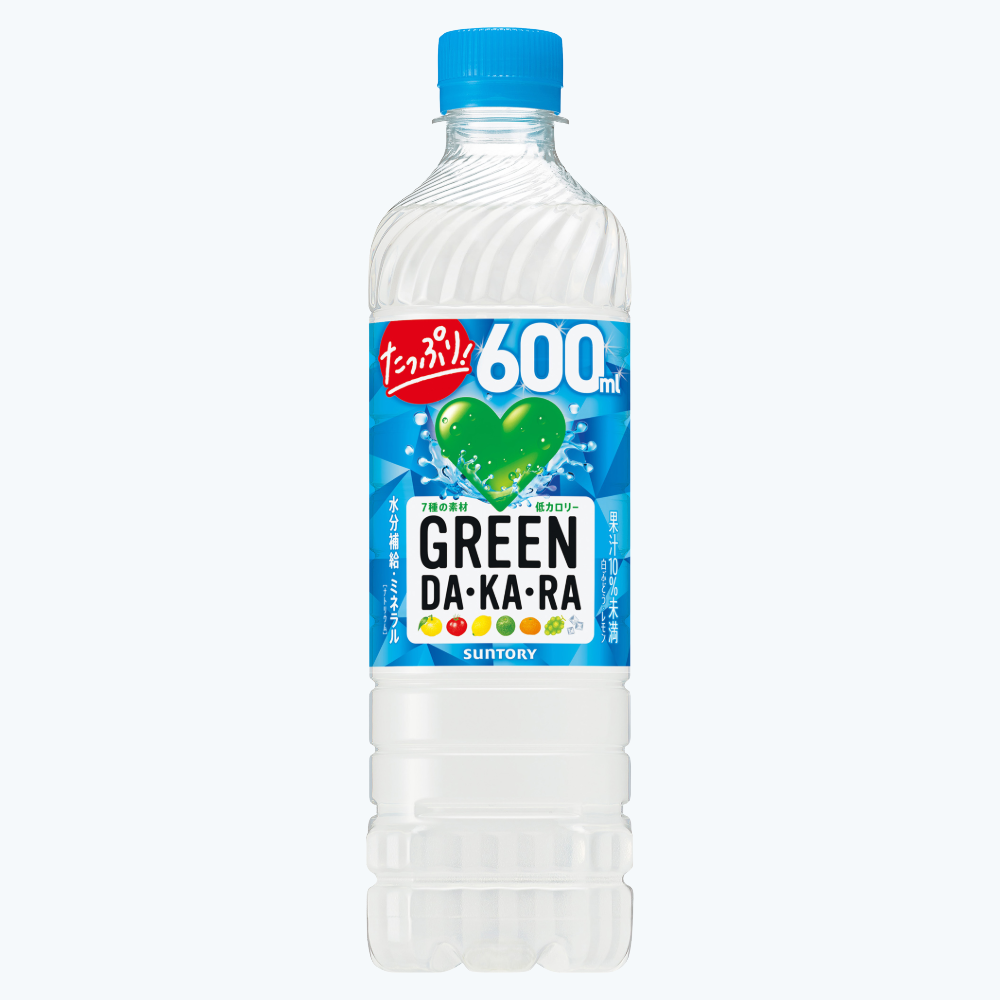 GREEN DA･KA･RA 600ml×24本