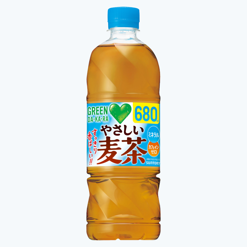 GREEN DA･KA･RAやさしい麦茶680ml×24本