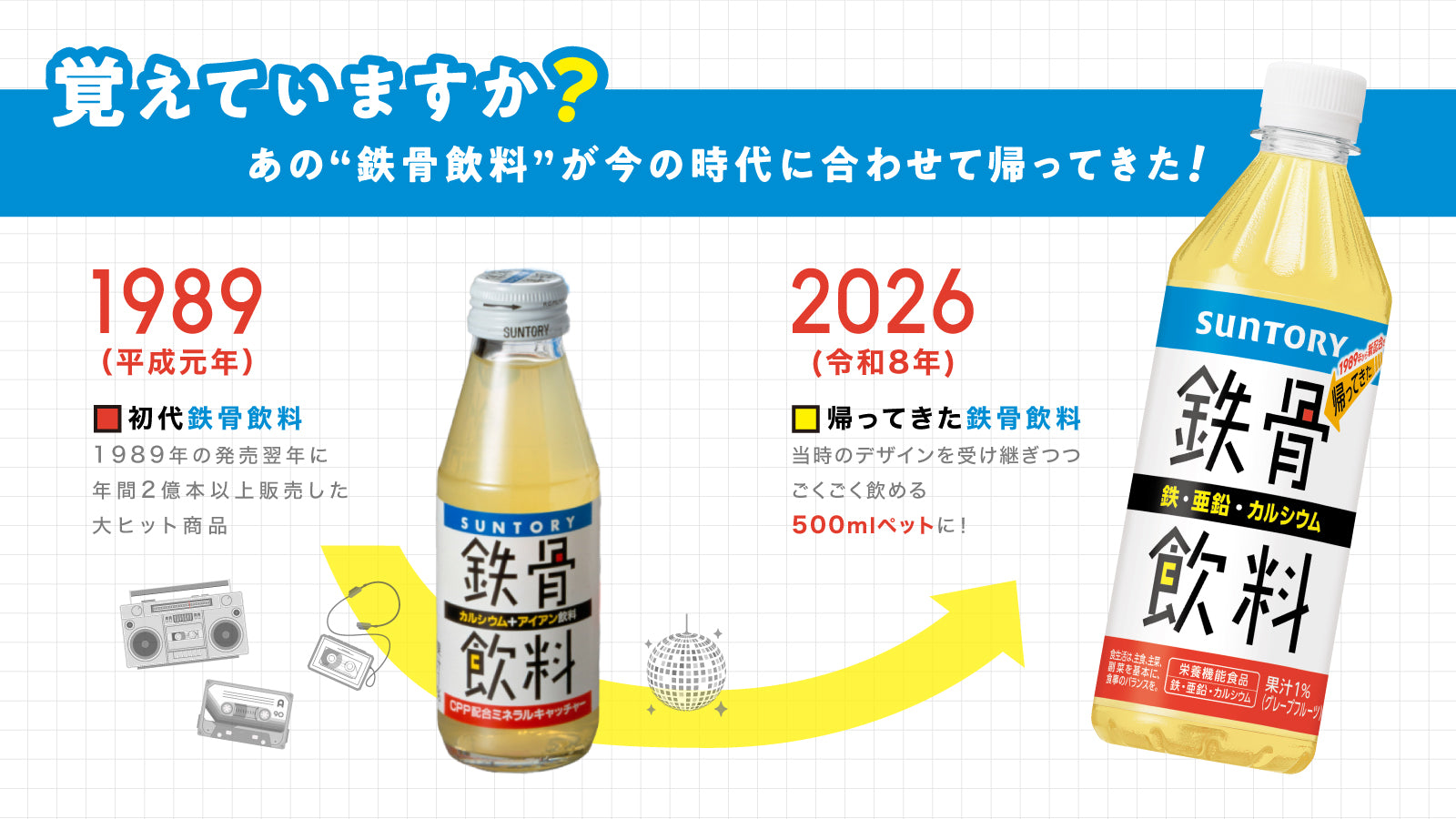 鉄骨飲料　鉄骨号　時計 鉄骨飲料