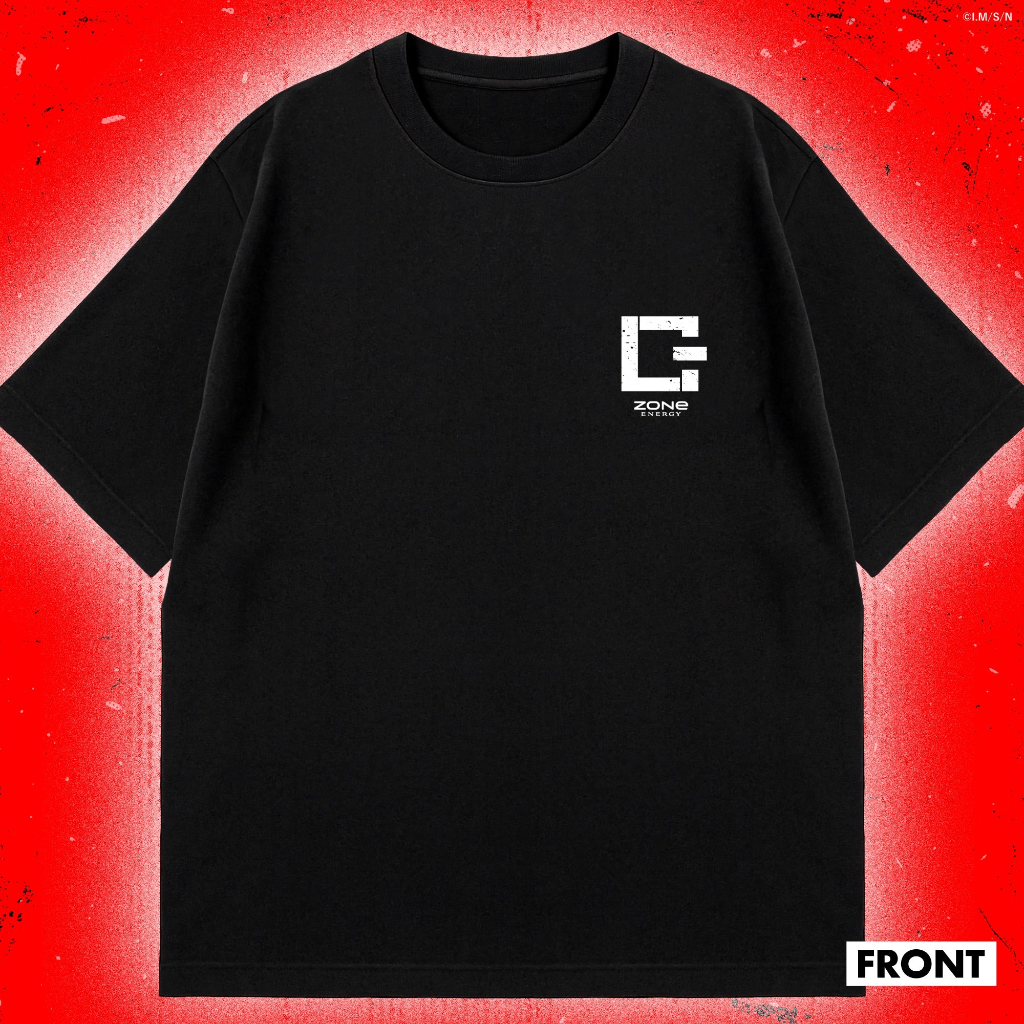 アニメ『日本三國』コラボ オリジナルTシャツ＆ZONeエナジーセット : 三角青輝 Type-B