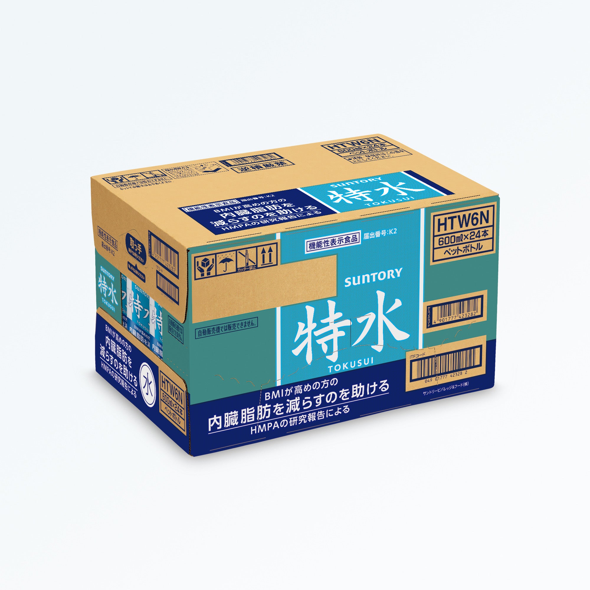 SUNTORY 特水 600ml×24本 機能性表示食品 特水 600ml×24本