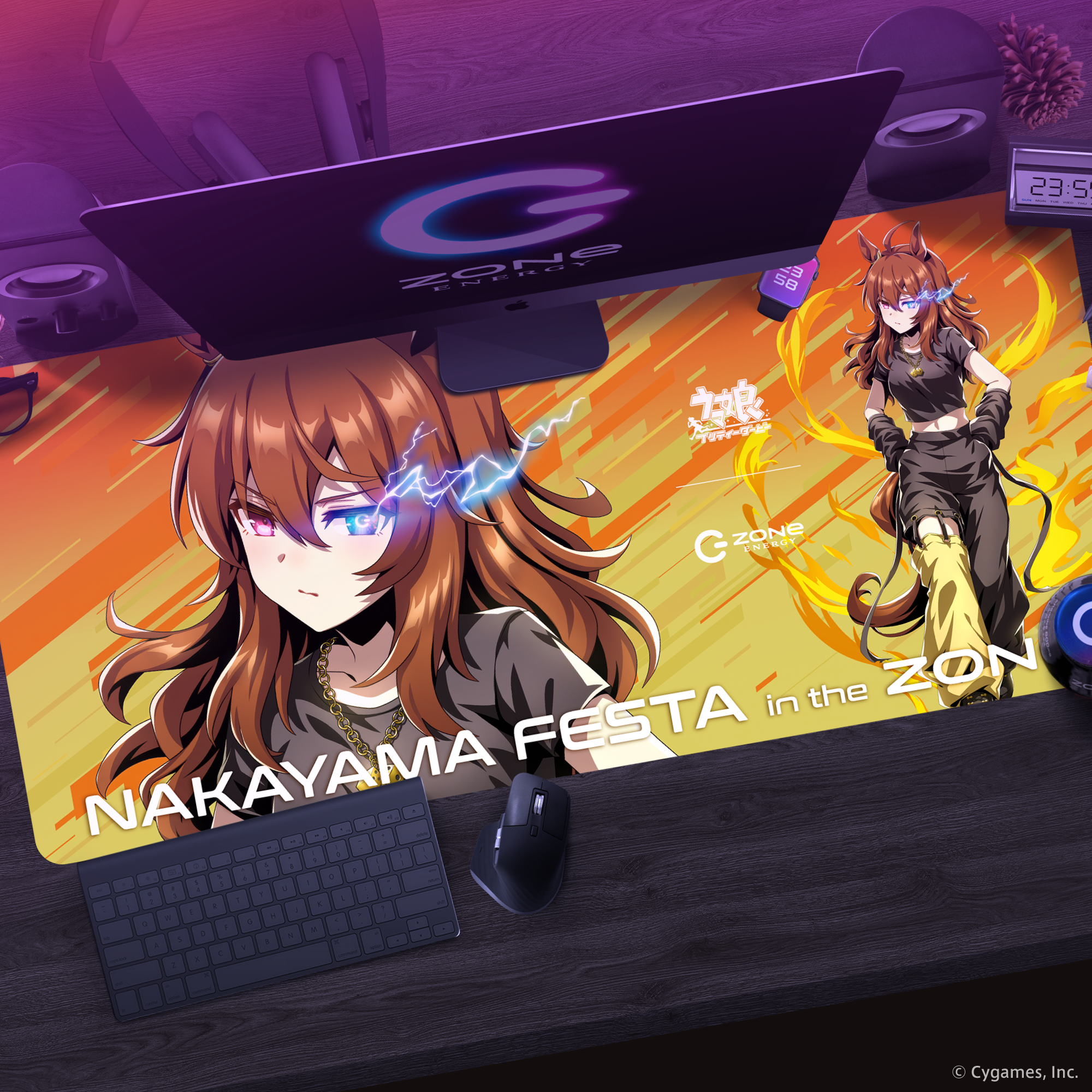 ウマ娘『GOLD WEEK』コラボ!超特大デスクマット&ZONeエナジーセット ウマ娘『GOLD WEEK』コラボ!超特大デスクマット&ZONeエナジーセット