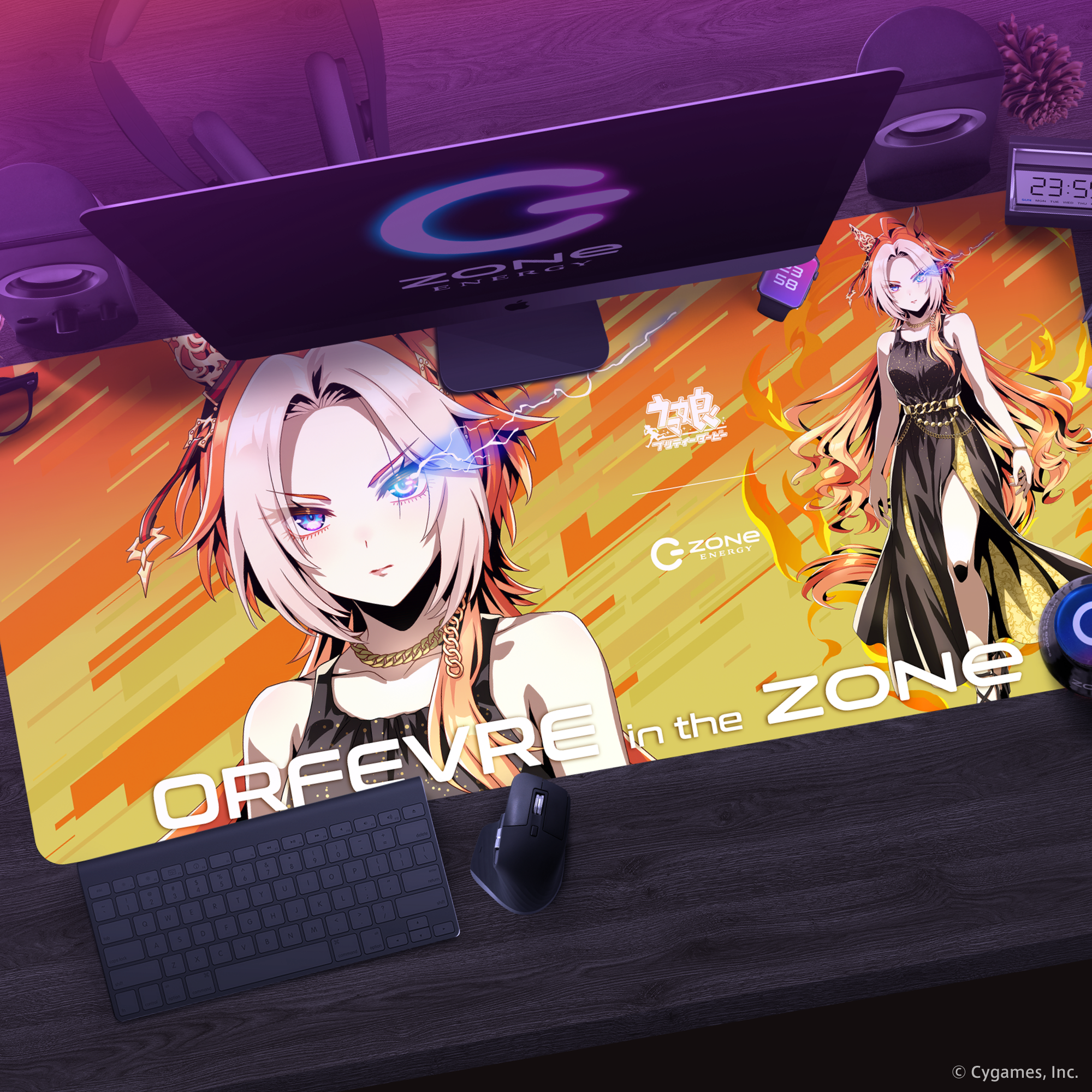 ウマ娘『GOLD WEEK』コラボ!超特大デスクマット&ZONeエナジーセット ウマ娘『GOLD WEEK』コラボ!超特大デスクマット&ZONeエナジーセット