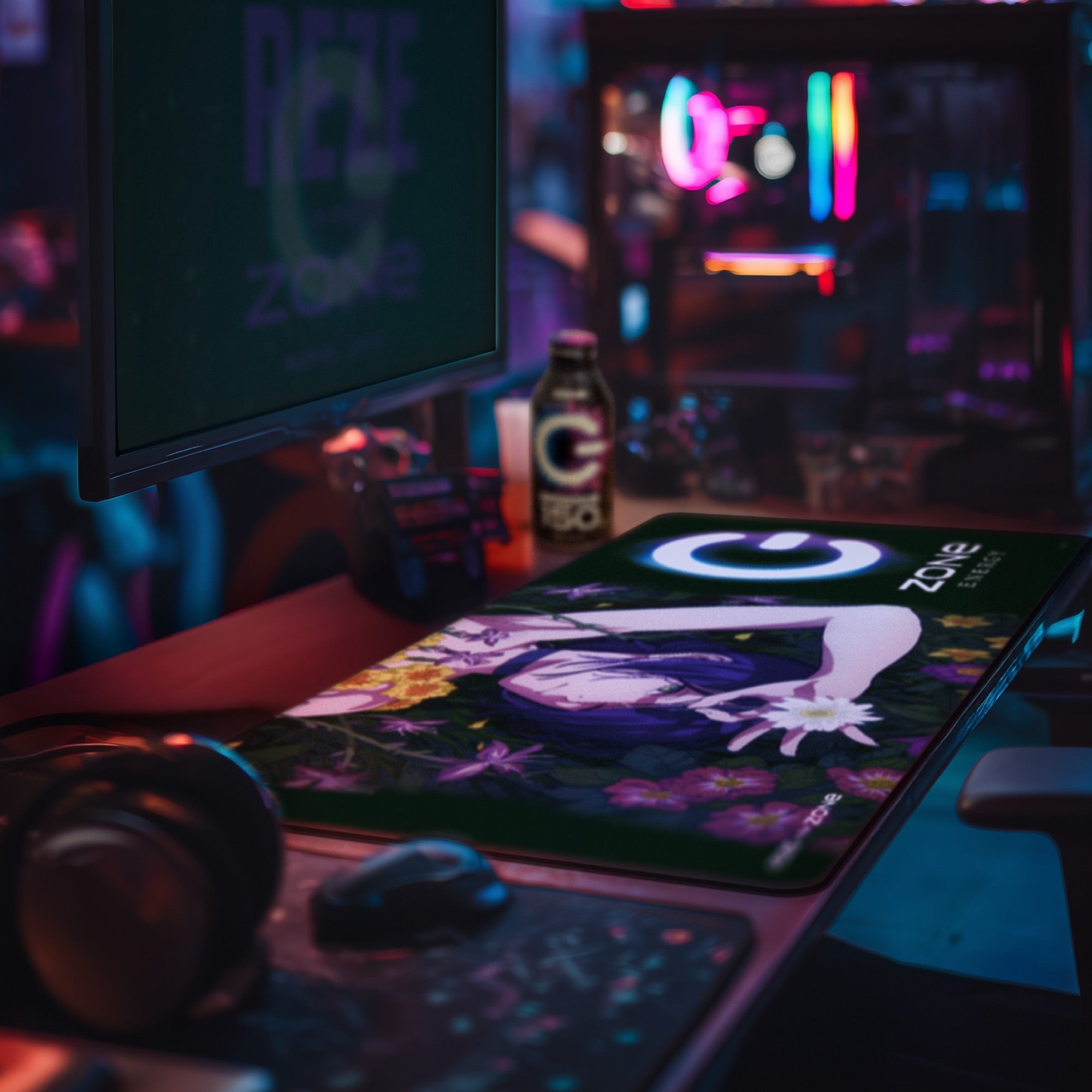 劇場版『チェンソーマン レゼ篇』コラボ 特大オリジナルデザインデスクマット + HYPER ZONe SET : REZE Type-A