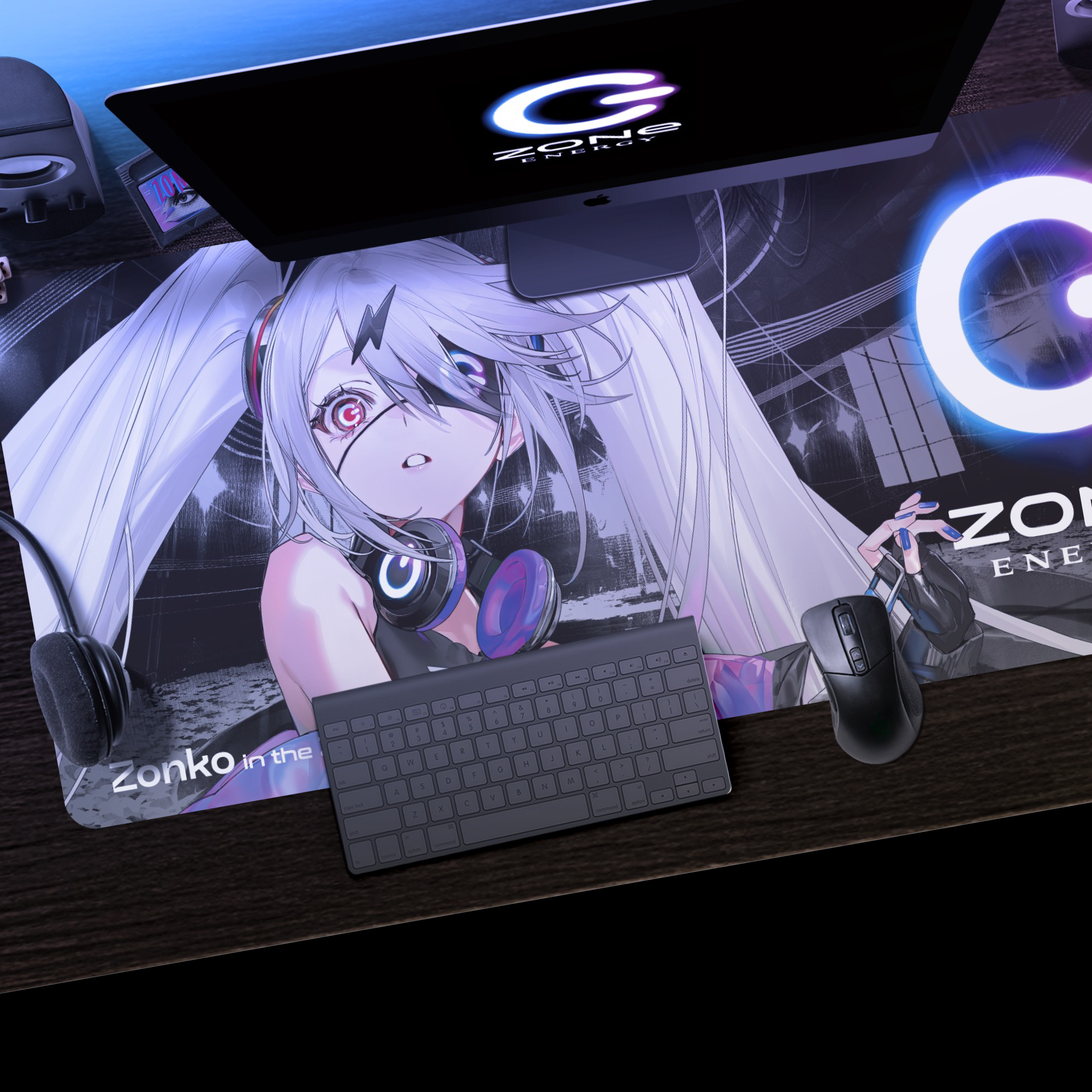特大オリジナルデザインデスクマット + HYPER ZONe SET : Zonko Type-B