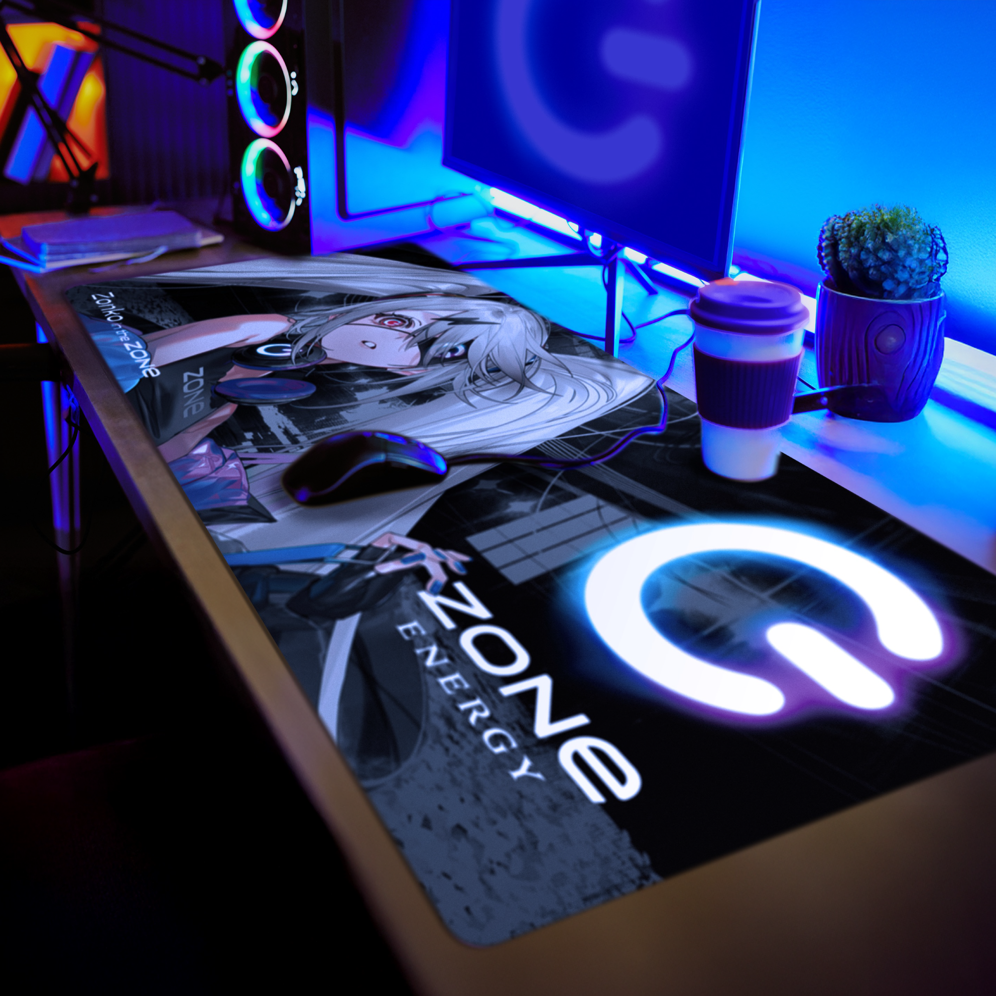 特大オリジナルデザインデスクマット + HYPER ZONe SET : Zonko Type-B 特大オリジナルデザインデスクマット + HYPER ZONe SET : Zonko Type-B