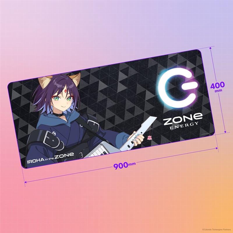 Netflix映画『超かぐや姫！』×ZONe 超特大デスクマット＆ZONeエナジーセット : Type-C IROHA