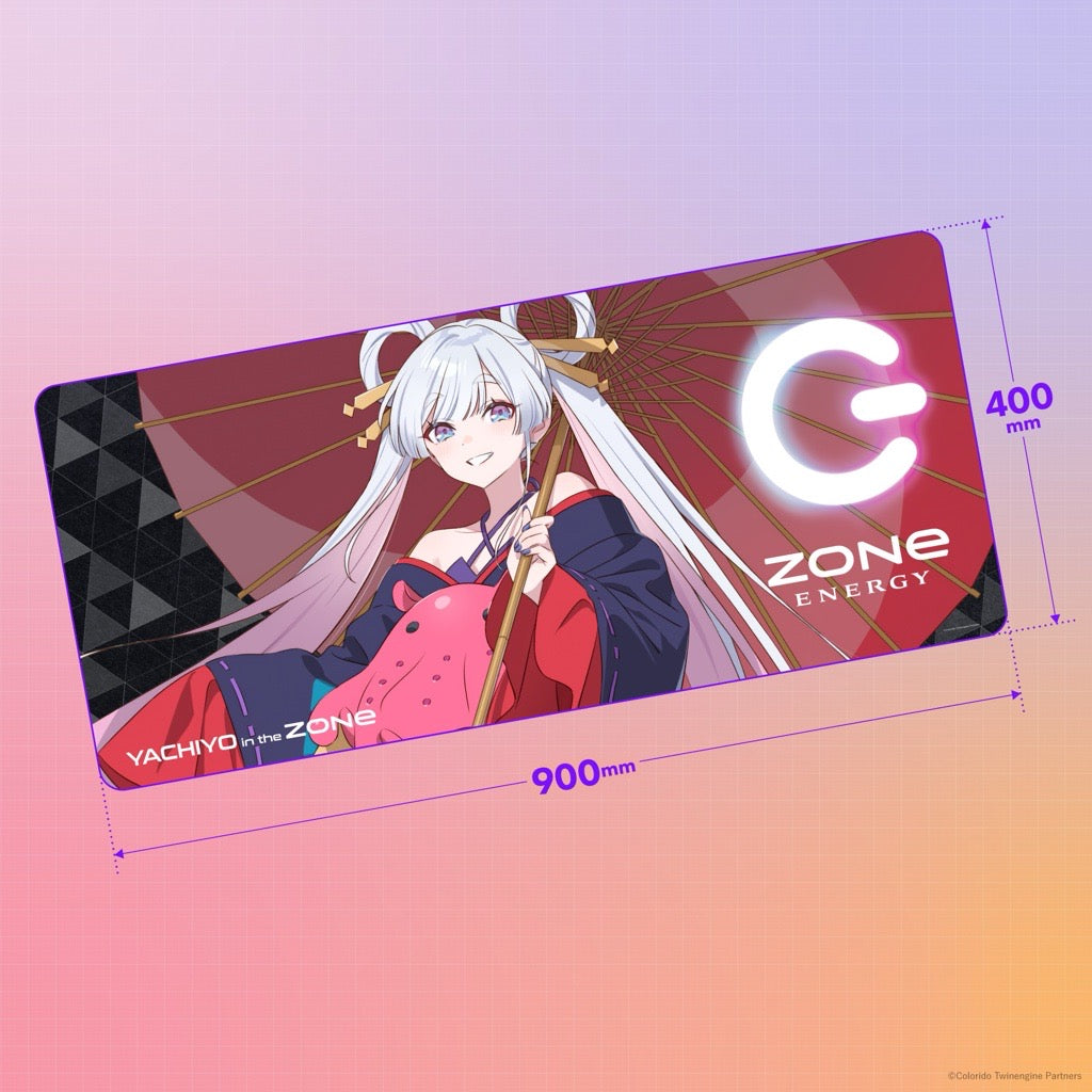 Netflix映画『超かぐや姫！』×ZONe 超特大デスクマット＆ZONeエナジーセット : Type-D YACHIYO