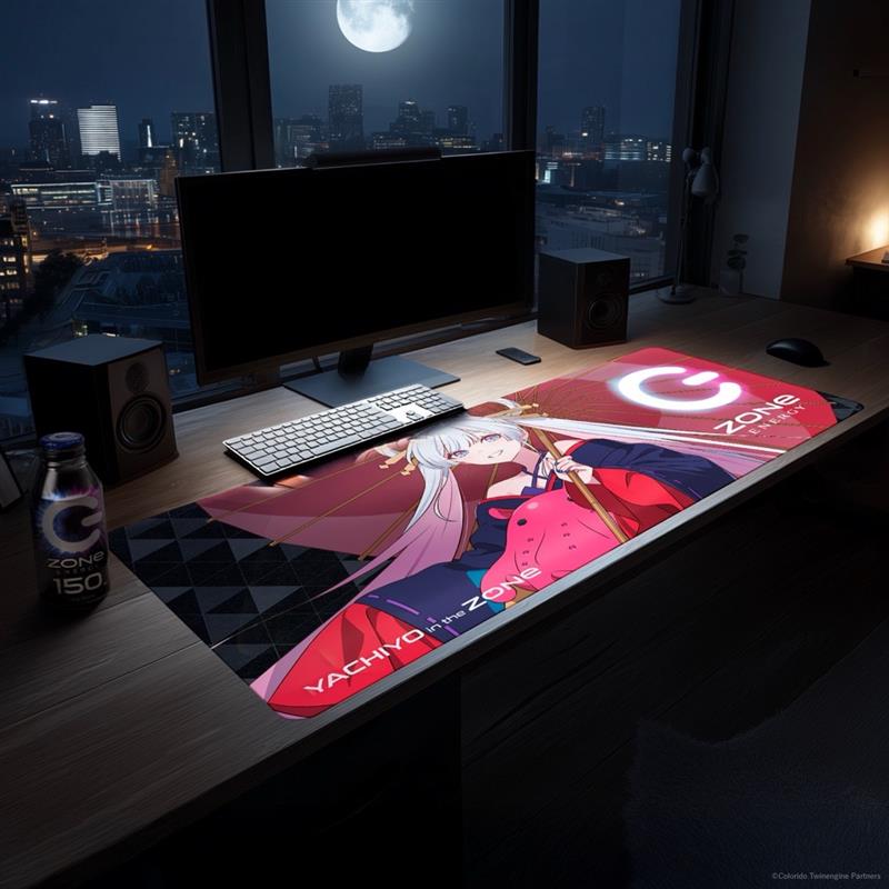 Netflix映画『超かぐや姫！』×ZONe 超特大デスクマット＆ZONeエナジーセット : Type-D YACHIYO